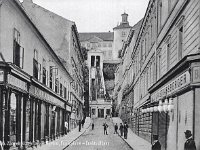 Bregovita ulica (današnja Tomićeva) oko 1900. godine